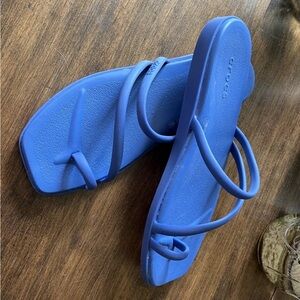 🩵CROCS 💙Women's Strappy Blue Sandals